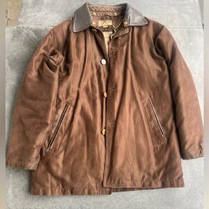 Men's Brown Leather Jacket